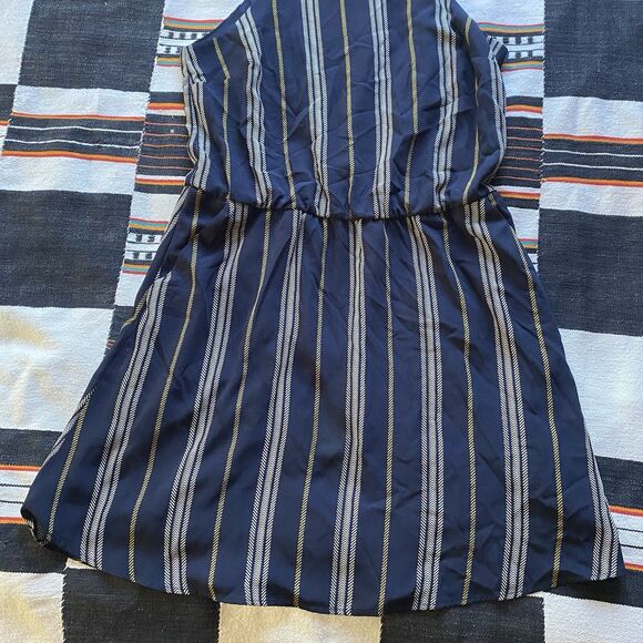 NWT Sandy & Sid Mini Dress. Pockets! Size Large. Boho. Keyhole In Back. - Picture 7 of 12